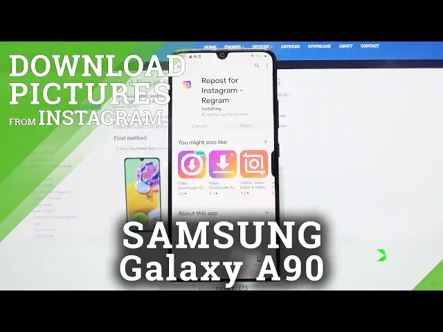 Video thumbnail for Save Instagram Image - SAMSUNG Galaxy A90 & Pictures from Instagram