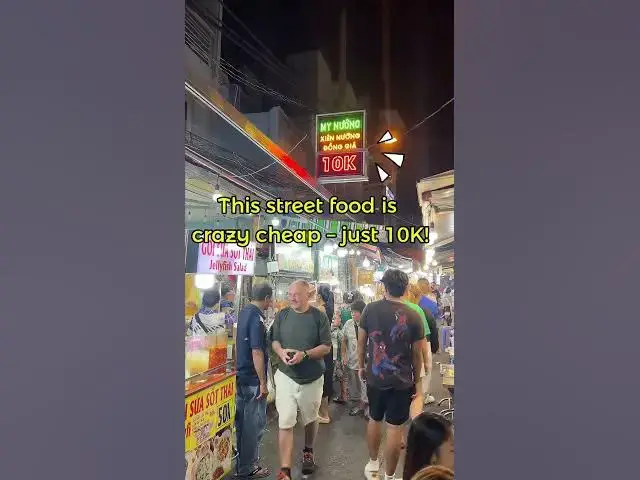 'Video thumbnail for Grilled Skewers for Just $0.40 in Vietnam’s Ho Thi Ky Market Vietnam #streetfoodvietnam #streetfood'