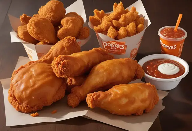Video thumbnail for Popeyes Signature Menu Prices