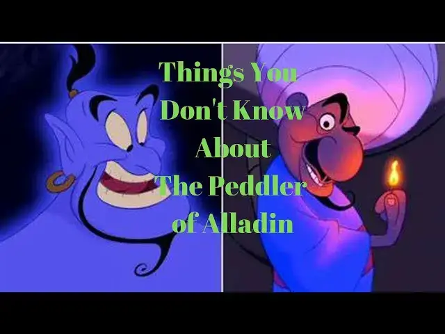 Video thumbnail for Surprising facts of the Peddler of "Aladdin"