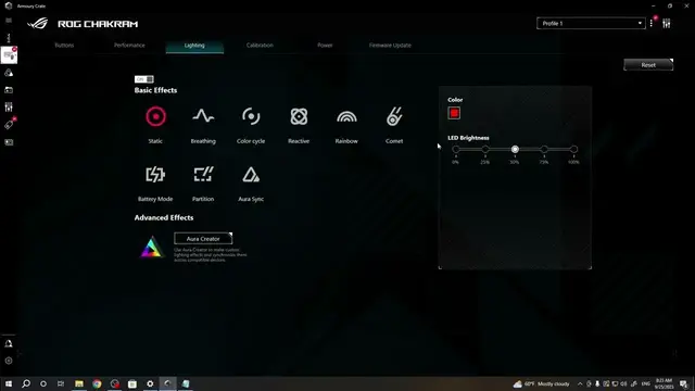 'Video thumbnail for How To Adjust RGB Ilumination in Asus ROG Chakram?'