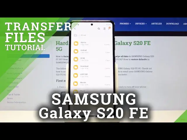 Video thumbnail for Move Data on SAMSUNG Galaxy S20 FE 5G – Transfer Files from Internal Storage
