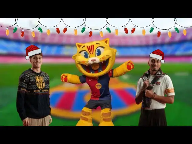 Video thumbnail for ASÍ HA SIDO LA GRABACIÓN DEL EQUIPO PARA LA CAMPAÑA DE NAVIDAD #fcbarcelona #carpetasblaugranas