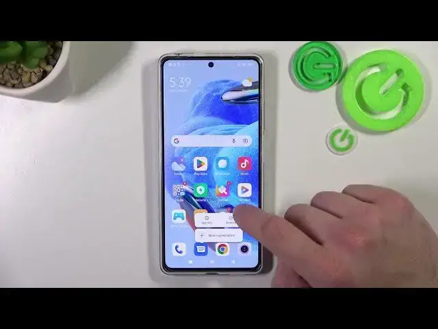 'Video thumbnail for How to Add/Remove Messages App Icon to/from the Home Screen on a REDMI Note 12 Pro'