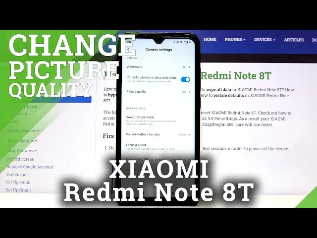 Video thumbnail for How to Change Image Quality in XIAOMI Redmi Note 8T – Find Photo Options