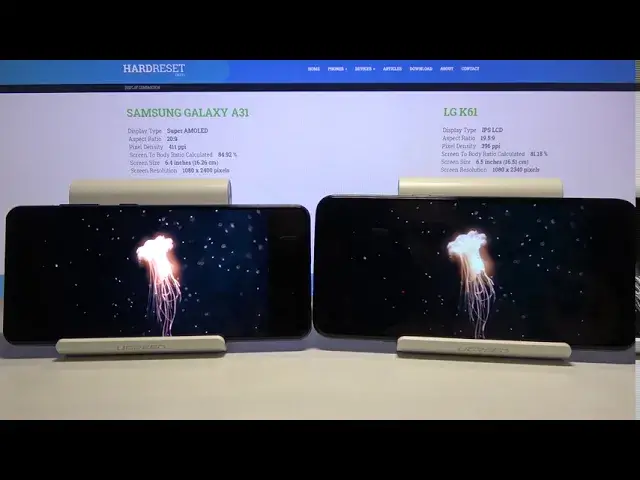 Video thumbnail for SAMSUNG Galaxy A31 vs LG K61 - Screen Quality Test