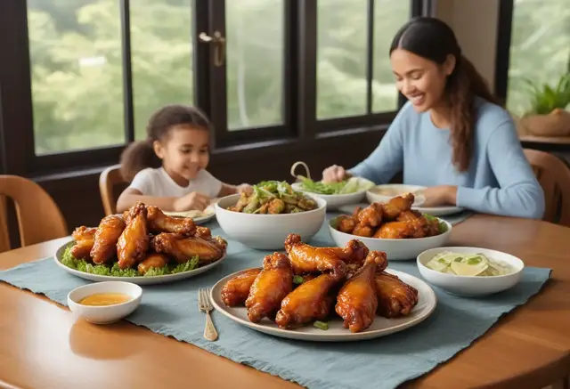 Video thumbnail for Honey Garlic Chicken Wings