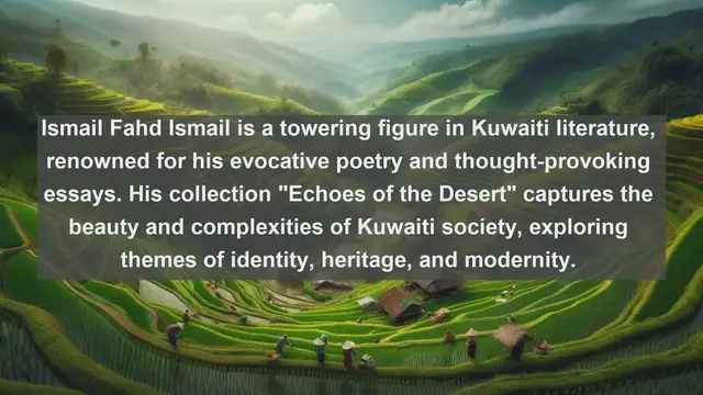 Video thumbnail for Unveiling Kuwait's Literary Titans: Top 10 Renowned Writers You Must Know