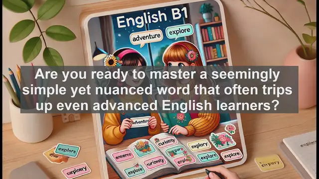 Video thumbnail for 2500 Must Know CEFR B1 Vocabulary - Master the Reflexive Pronoun 'Himself' for B1 English