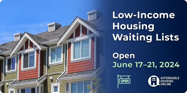 Video thumbnail for Low-Income Housing Waiting Lists Open June 17–21, 2024