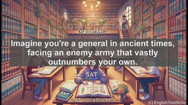 Video thumbnail for 5000 Must Know SAT Vocabulary - Stratagem: The Art of Clever Planning in War and Beyond