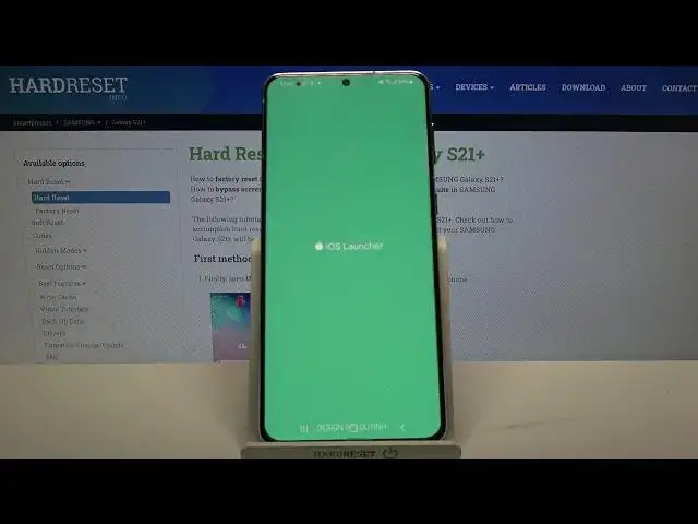 Video thumbnail for How to Download iOS Launcher in Samsung Galaxy S21+?