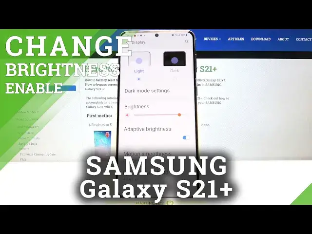 Video thumbnail for How to Activate Auto Brightness in Samsung Galaxy S21+?