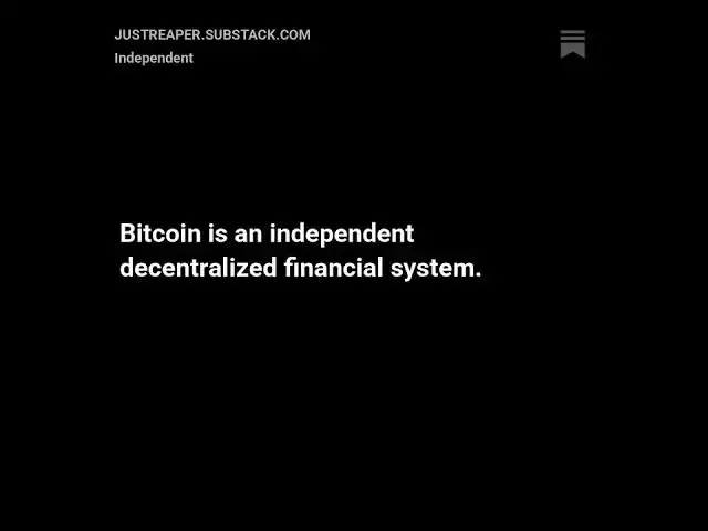 Video thumbnail for Decentralized means no financial institutions.