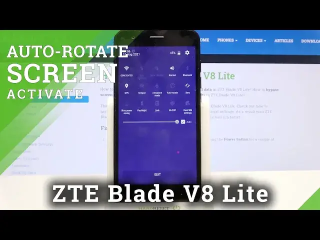 'Video thumbnail for How to Rotate Screen in ZTE Blade V8 Lite – Turn On Screen Rotation'