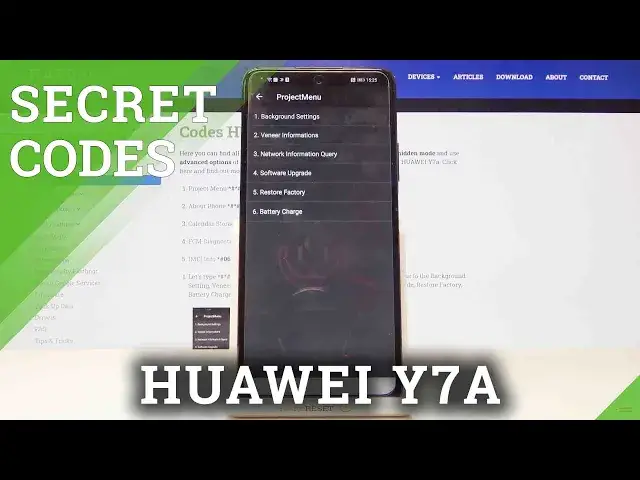 Video thumbnail for Secret Codes on HUAWEI Y7A - Hidden Modes / Testing Menu
