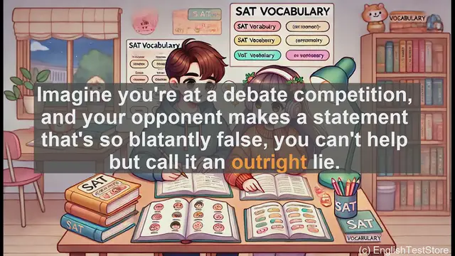 Video thumbnail for 5000 Must Know SAT Vocabulary - Outright: Mastering a Powerful Word for SAT Success