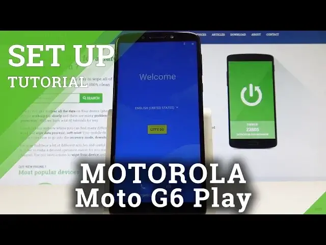 Video thumbnail for How to Activate MOTOROLA Moto G6 Play - First Things To Do in Moto G6