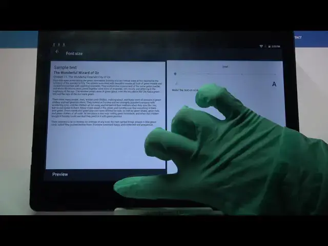 Video thumbnail for How to Adjust Text Size in MEDIATEK KT107 - Pick Size of Font