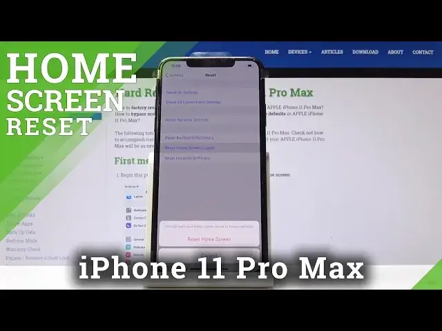 Video thumbnail for How to Reset Screen Layout on iPhone 11 Pro Max - Set Default Layout
