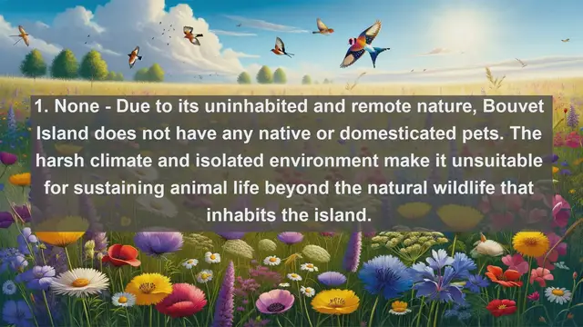 Video thumbnail for Exploring Bouvet Island's Top 10 Favorite Pets: Your Guide to Furry Companions!