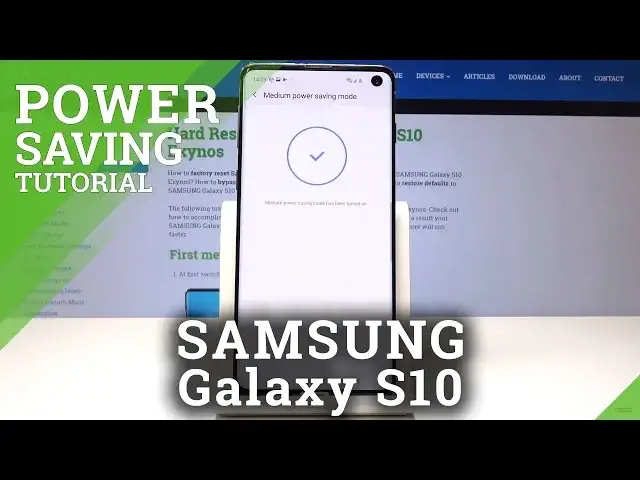 'Video thumbnail for How to Save Power in SAMSUNG Galaxy S10 - Battery Saver Tutorial'