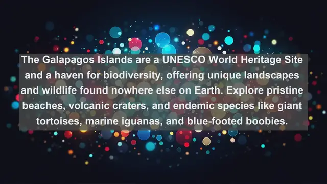 Video thumbnail for Exploring Ecuador's Natural Wonders: Top 10 Must-Visit Landscapes