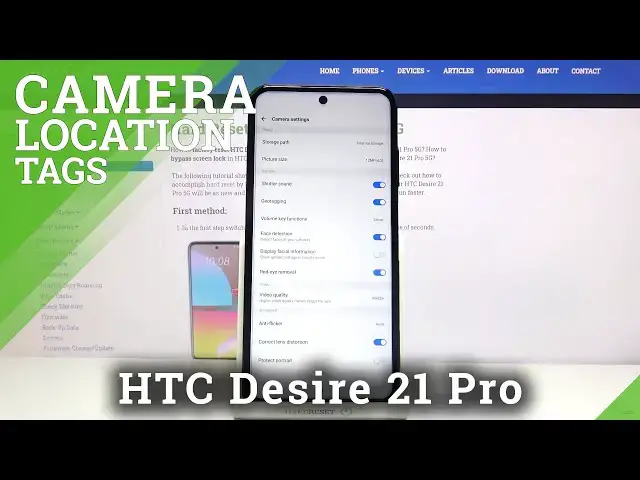 Video thumbnail for How to Enable Camera Location Tags in HTC Desire 21 Pro – Disable Location Tags