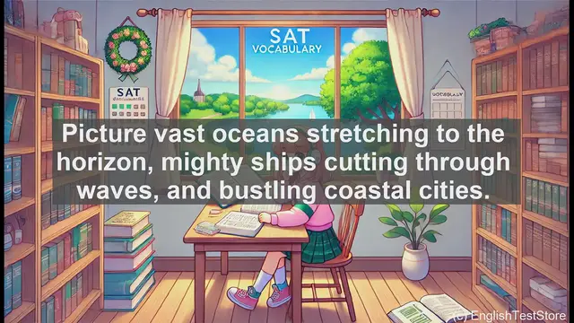Video thumbnail for 5000 Must Know SAT Vocabulary - Maritime: Exploring the Sea-Related SAT Vocabulary Word