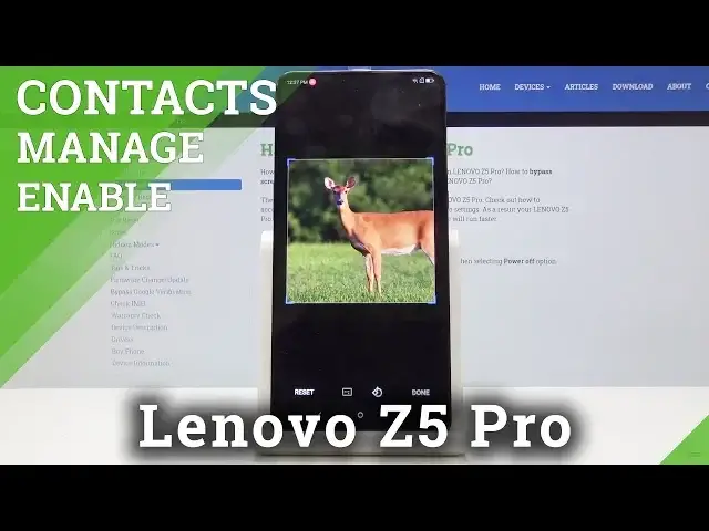 'Video thumbnail for How to Add Contact Photo in LENOVO Z5 Pro - Personalize Contact Profile'