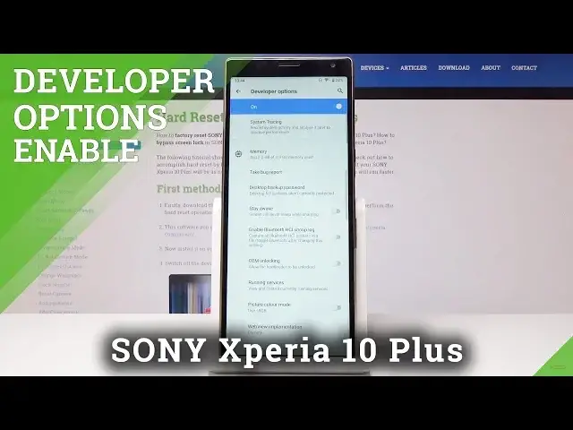 Video thumbnail for How to Enable Developer Options in SONY Xperia 10 Plus - Allow OEM Unlocking