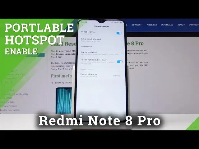 Video thumbnail for How to Activate Portable Hotspot in XIAOMI Redmi Note 8 Pro - Share Wi-Fi