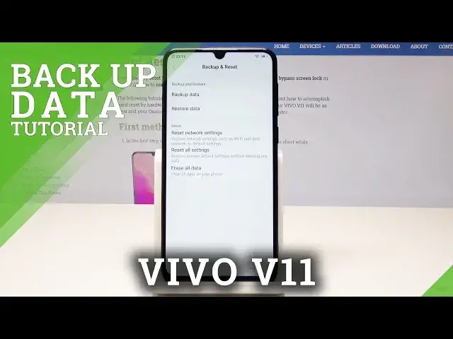 'Video thumbnail for How to Back Up Data in VIVO V11 - Enable Google Backup'
