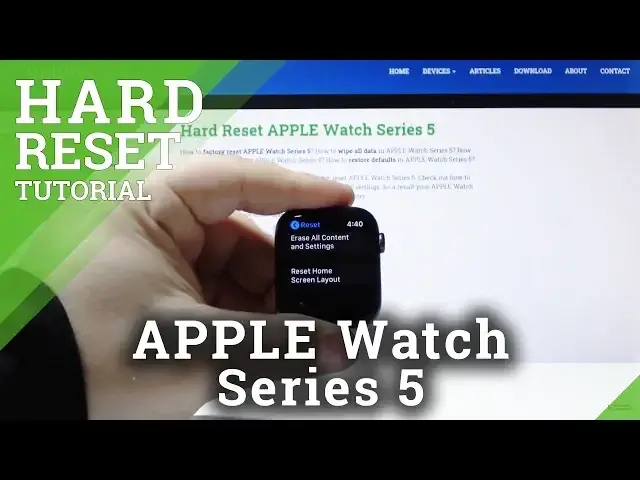 Video thumbnail for Hard Reset APPLE Watch Series 5 – Remove All Data / Reset Settings