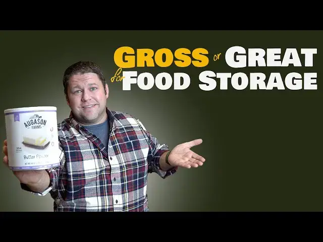 'Video thumbnail for Is Shelf-Stable Butter Powder any Good for Emergency Preparedness?'