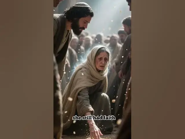 'Video thumbnail for A Desperate Woman Discovers HEALING in a Single Touch! #history #historyofredemption #bibleverse'