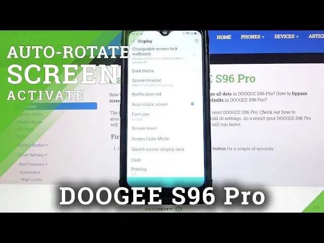 'Video thumbnail for How to Turn On Rotate Screen in DOOGEE S96 Pro – Enable Auto Screen Rotation'