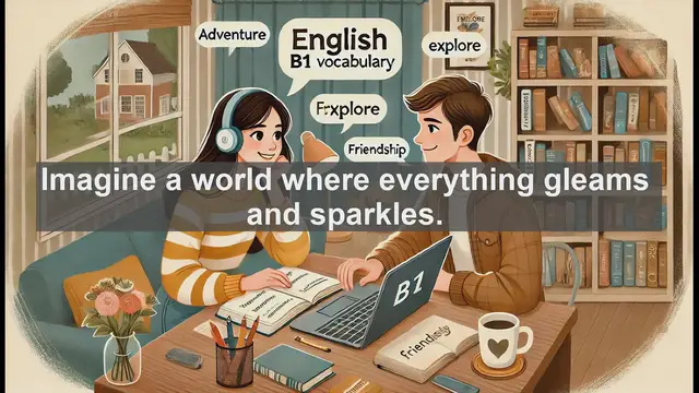 Video thumbnail for 2500 Must Know CEFR B1 Vocabulary - Exploring the Word 'Shiny': More Than Meets the Eye