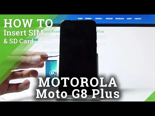 Video thumbnail for How to Insert Micro SD & Nano SIM in MOTOROLA Moto G8 Plus – Install SIM & SD Card