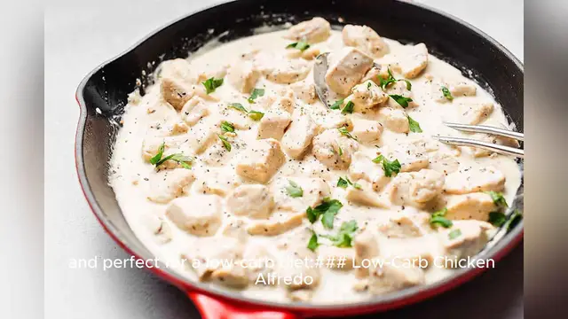 Video thumbnail for low carb recipe