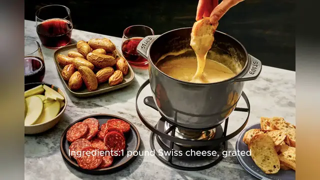 Video thumbnail for fondue recipe