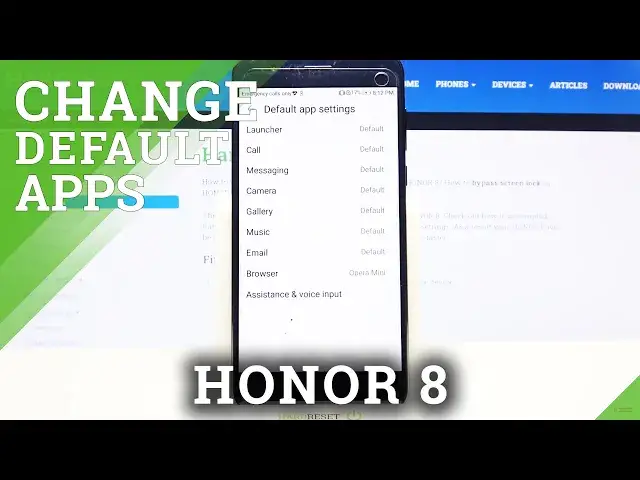'Video thumbnail for How to Change Default Apps On HONOR 8 – Set Up Default Apps'