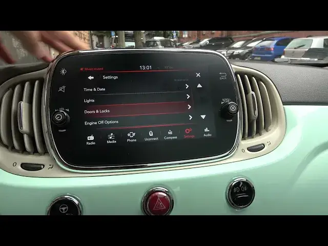 Video thumbnail for How to Turn On / Off Auto Doors Lock in Fiat 500?
