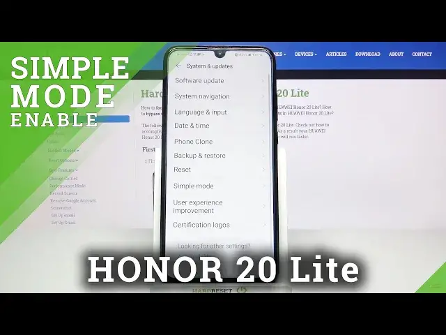 Video thumbnail for Honor 20 Lite - Enable Easy Mode