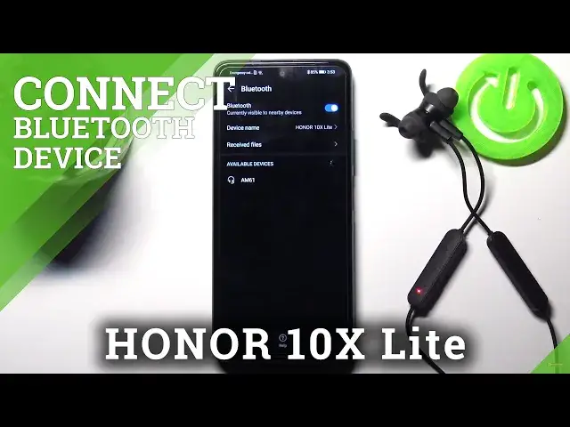 Video thumbnail for How to Connect Huawei AM61 Sport with Honor 10X Lite? Link Bluetooth Earbuds with Honor Phone