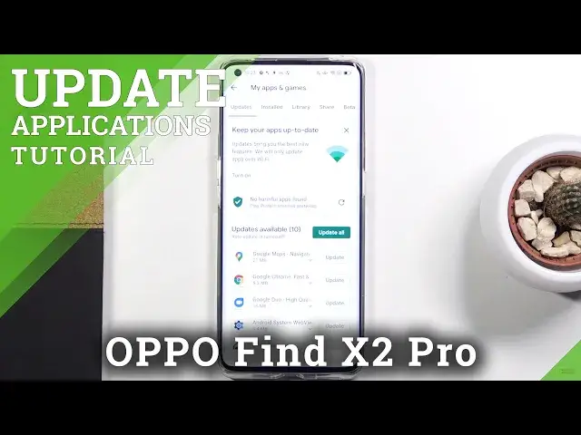'Video thumbnail for How to Update Apps in OPPO Find X2 Pro– Auto Update Apps'