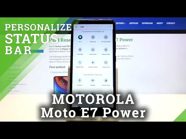 'Video thumbnail for How to Adjust Notification Bar Icons in MOTOROLA Moto E7 Power – Customize Notifications Bar'