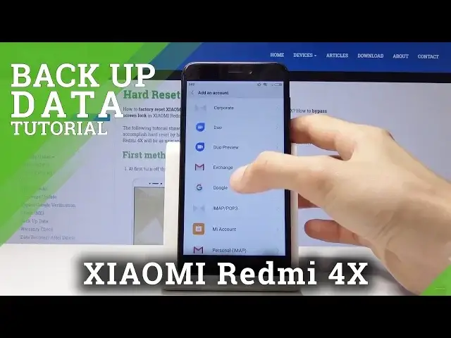 Video thumbnail for How to Add Backup Account in Xiaomi Redmi 4X - Enable Google Backup