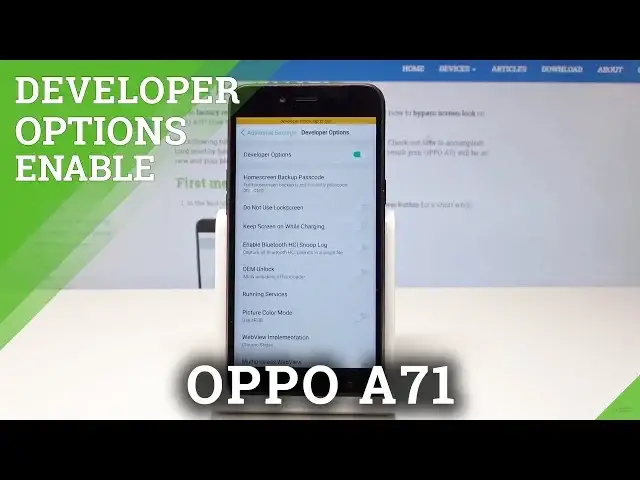 'Video thumbnail for How to Activate Developer Options in OPPO A71 - Unlock OEM'