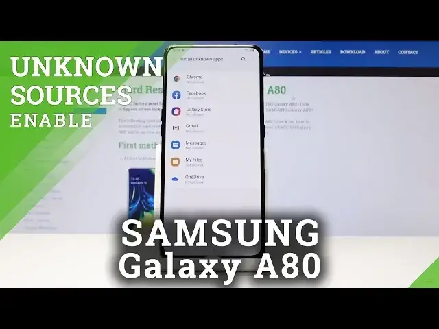 'Video thumbnail for How to Enable Unknown Sources in SAMSUNG Galaxy A80 - Allow App Installation'